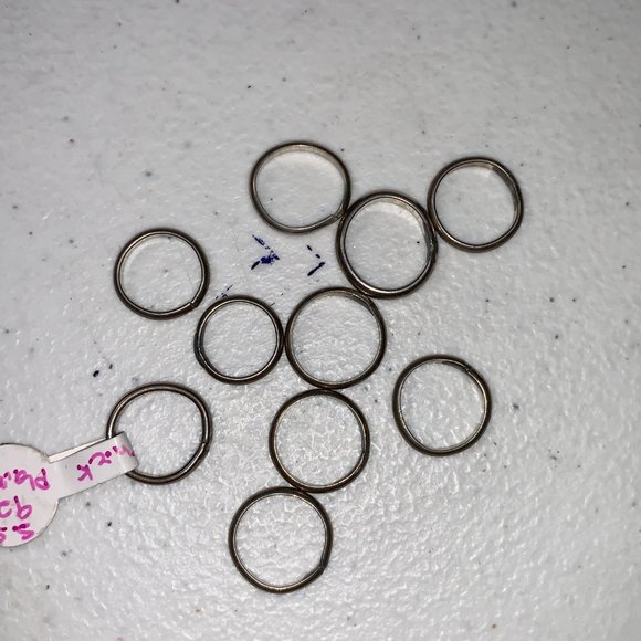 1/2 2 mm Sterling Silver Plain Band Ring - Picture 2 of 9